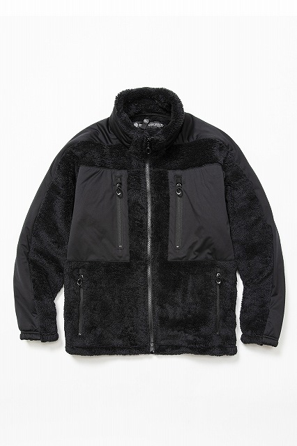 MOUT RECON TAILOR フリースジャケット ブラック MOUT RECON TAILOR【マウントリーコンテイラー】正規取り扱い店、通販